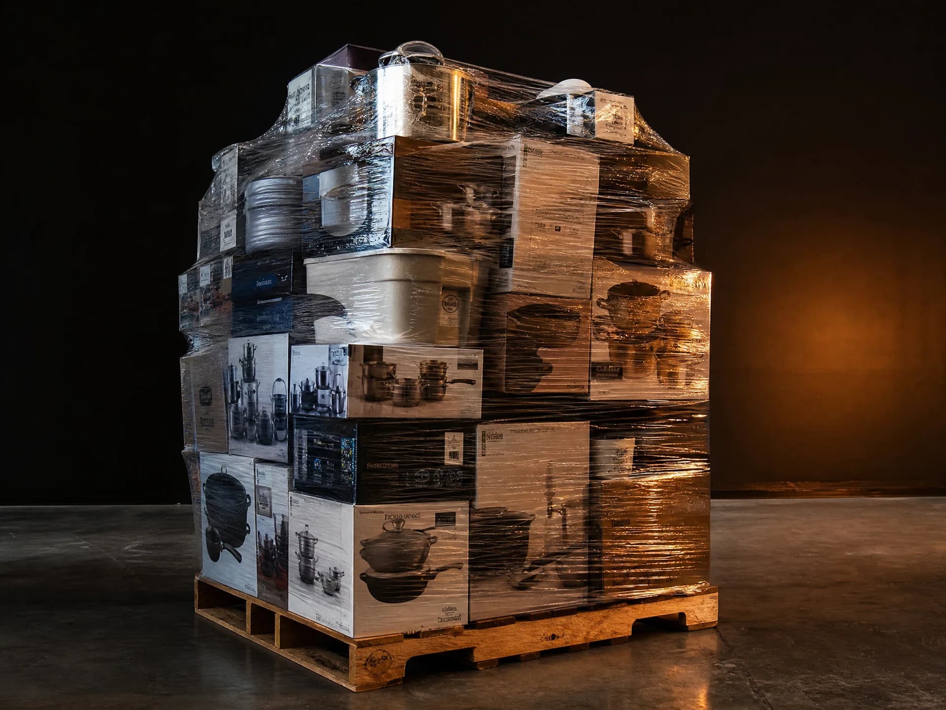 Amazon Home & Kitchen Return Pallet — primary photo, Trevo Crate